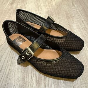 Black Mesh Women's Shoes